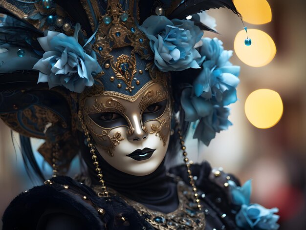 Venetian Carnival Splendor A Captivating Glimpse of Masks Costumes and Cultural Heritage