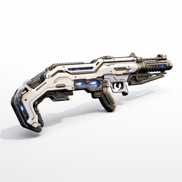 Vengeance rifle with white background high quality