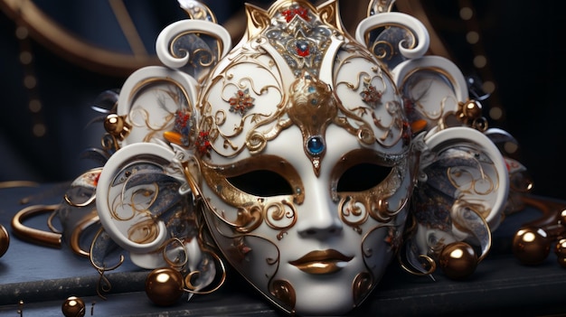 Venice Carnival festival 3th to 13th February Generative AI