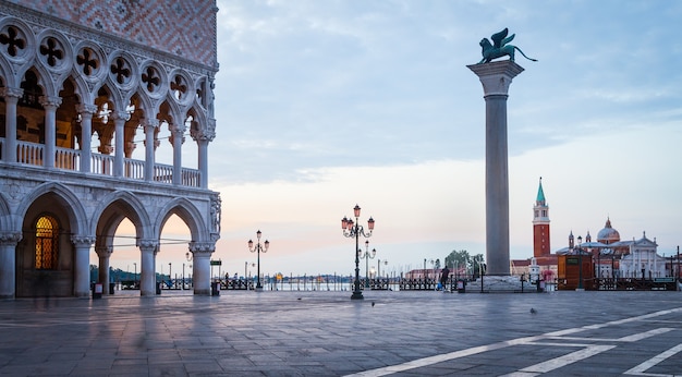 Venice, Italy - Piazza San Marco at sunrise