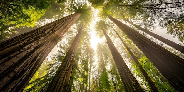 Verdant Towering Forest