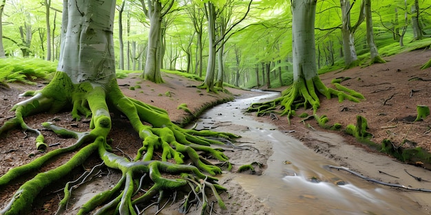 Verdant Towering Forest