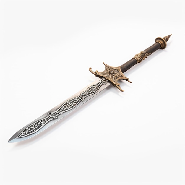 Veritas sword with white background high quality ul