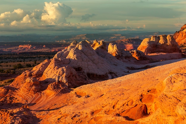 Vermilion Cliffs National Monument Landscapes at sunrise