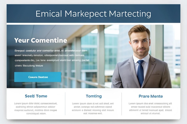 Photo versatile and attractive email marketing templates