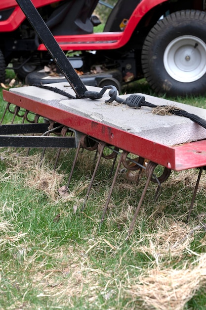 Versatile farm rake for optimum seedbed preparation. External farming equipment