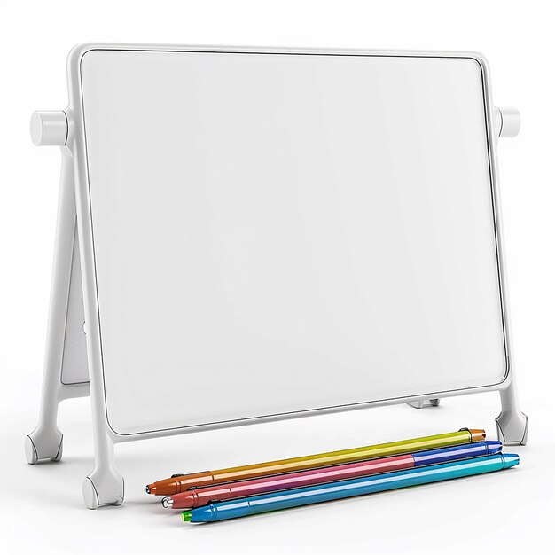 Photo versatile portable whiteboard calendar with easy updates