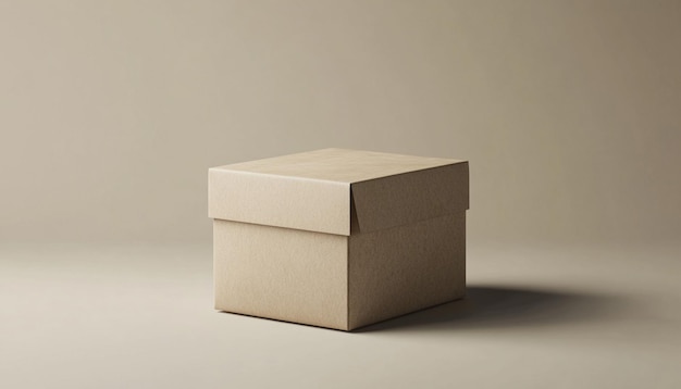 versatile and professional box packaging mockup template cardboard template with copy space