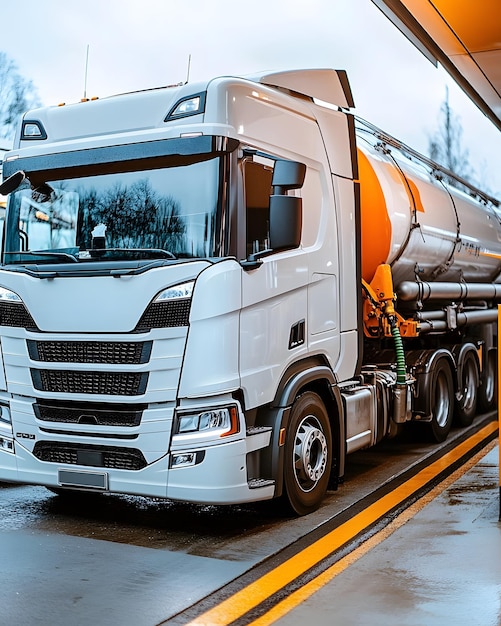 Photo versatile tanker trucks fuel oil and chemical transport solutions for heavyduty liquid hauling