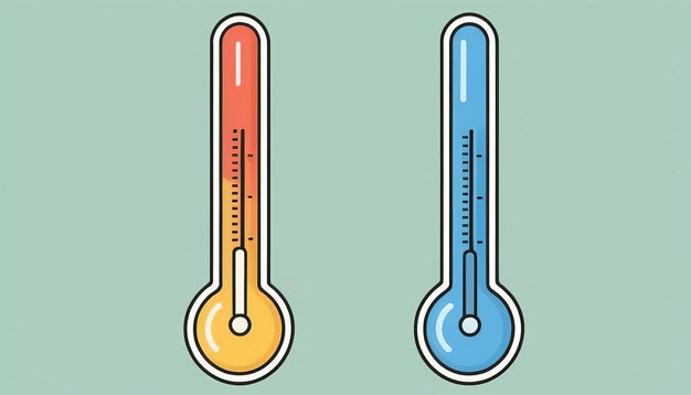 Versatile Thermometer Illustration for Various Projects