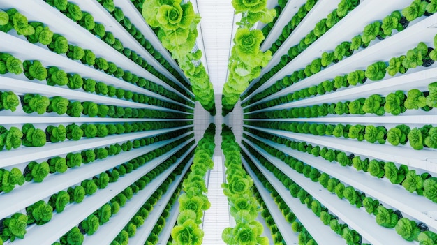 vertical farm built on a skyscraper in an urban setting highlighting innovative agricultural practi