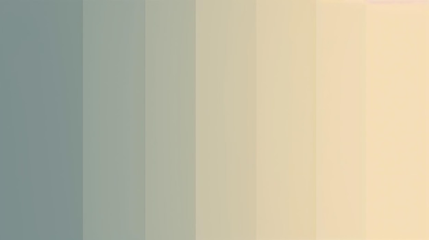 Photo a vertical gradient of muted tones progressing from blue to beige