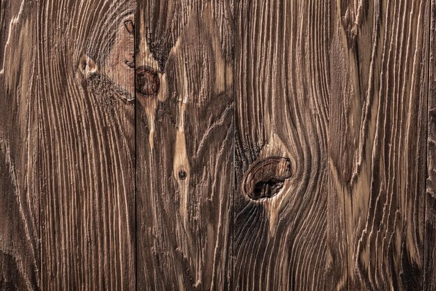 Vertical oriented panks in vintage wood texture close up