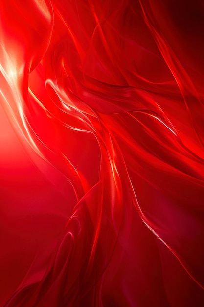 Vertical Red abstract background Dynamic shapes composition