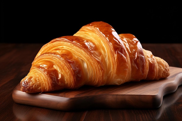 Vertical shot of delicious french pastry