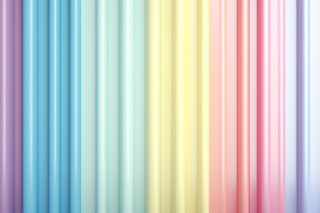 Vertical stripes pattern in pastel colors