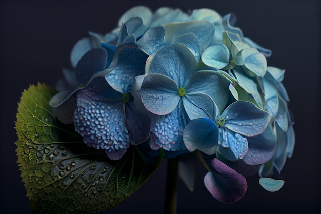 Very beautiful Hydrangea flowers