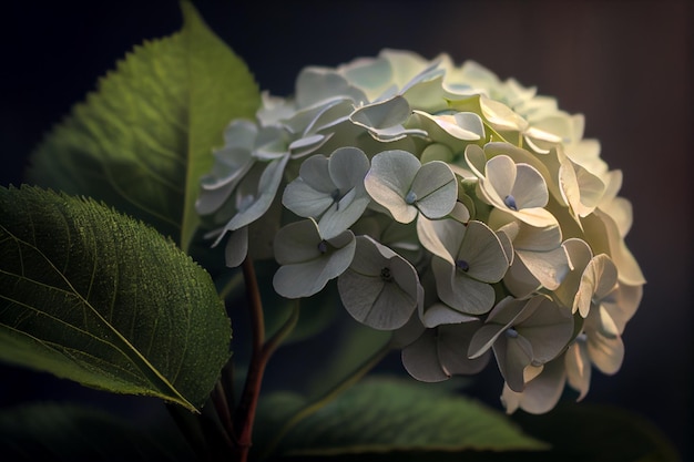 Very beautiful Hydrangea flowers