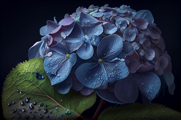 Very beautiful Hydrangea flowers