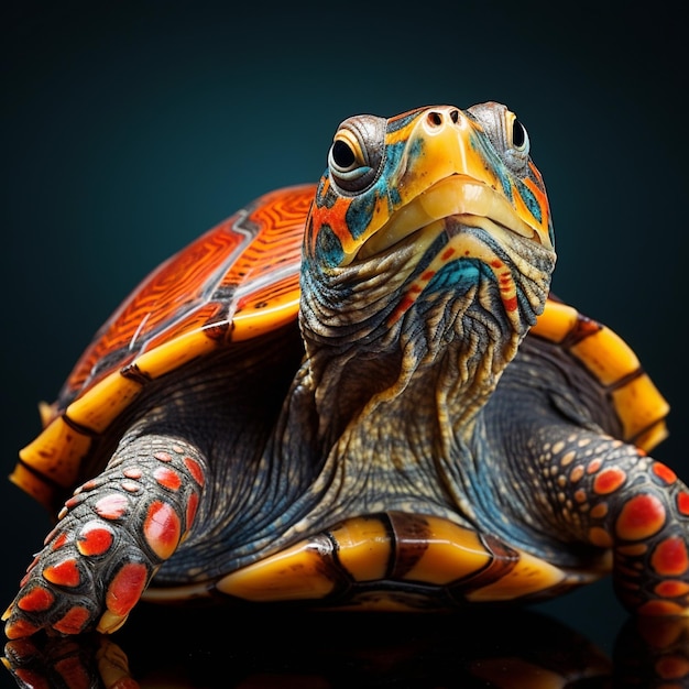 Very detailed and real turtle photos