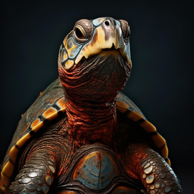 Very detailed and real turtle photos