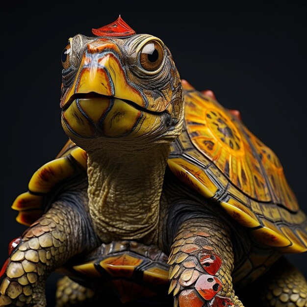 Very detailed and real turtle photos