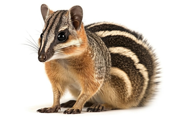 A very unusual marsupial from Australia is called a numbat Myrmecobius fasciatus