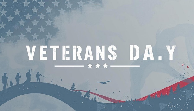 Veteran day background design