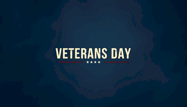 Veteran day background design