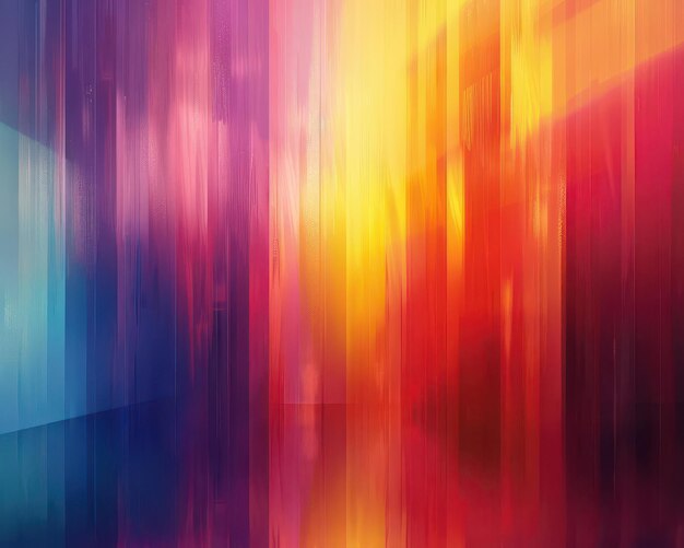 Photo vibrant abstract gradient art with striking transitions creates a dynamic visual experience