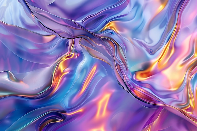 Vibrant Abstract Wave Patterns Colorful and Fluid Designs in Dynamic Modern Styles