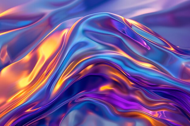 Vibrant Abstract Wave Patterns Colorful and Fluid Designs in Dynamic Modern Styles