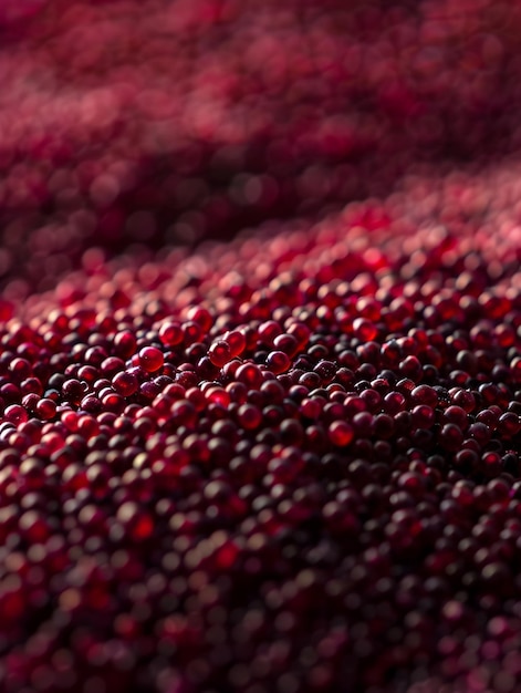 Vibrant Amaranth Seeds Captured in Soft Moody Lighting