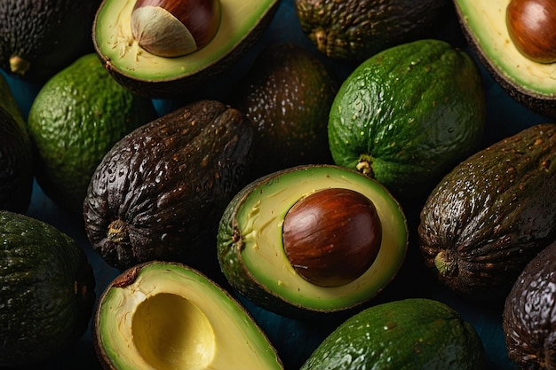 Vibrant Avocado Display