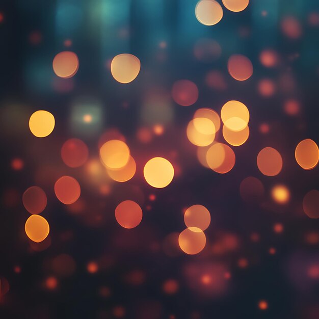 Vibrant Bokeh Background in High Definition