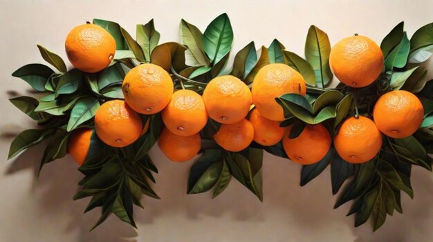 Vibrant Bunch of Oranges Fresh and Juicy Citrus Delights