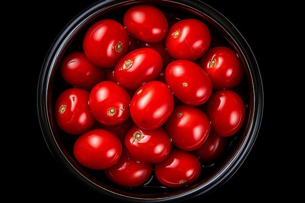 Vibrant Canned Tomatoes Ready for Your Culinary Creations Generative By Ai