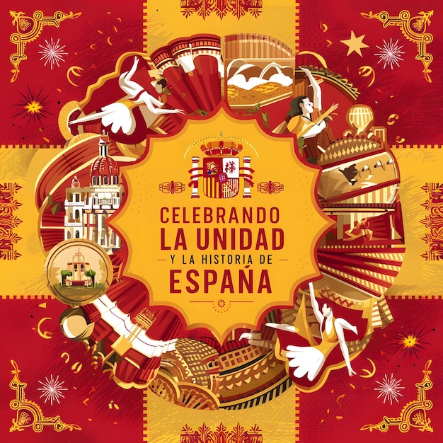 Vibrant Celebration of Spains National Holiday Honoring Unity Culture and Tradition