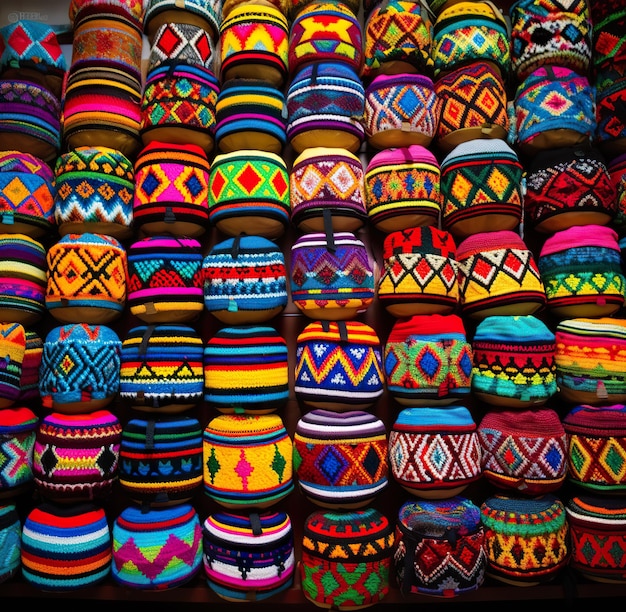 Vibrant Colombian Mochilas Colorful Creations of Culture