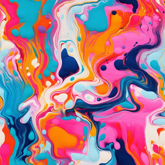 Vibrant And Colourful Abstract Paintings Inspired By Llewellyn Xavier