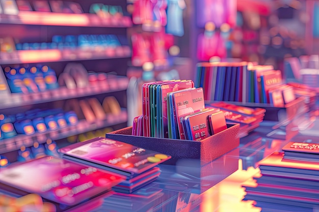 Vibrant Credit Cards for Shopping Enthusiasts