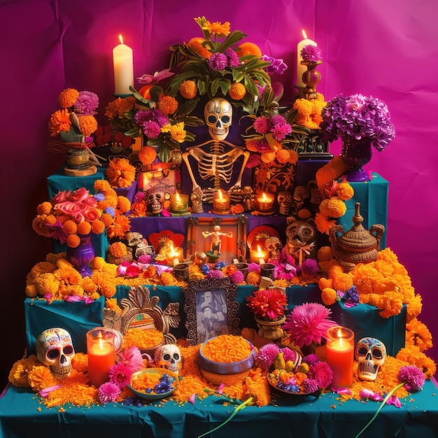 Vibrant Day of the Dead Celebrations A Tribute to Tradition and Remembrance