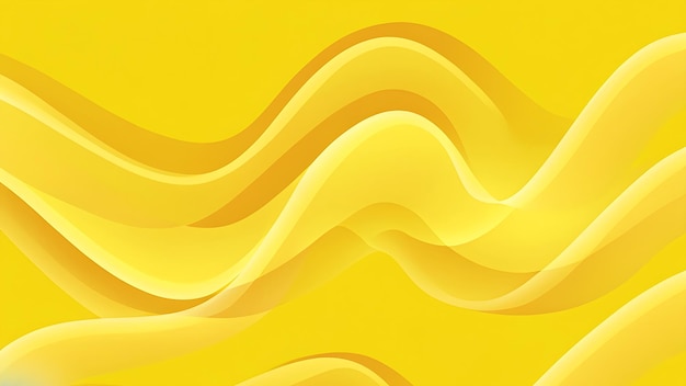 Vibrant Free Vector yellow Wavy Background Download Now