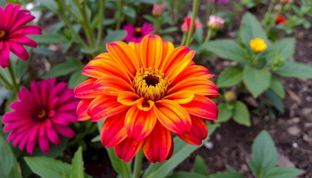 Vibrant Garden of Daisy Blooms