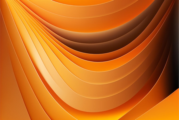 Vibrant Gradient Background in Shades of Orange