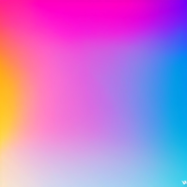 vibrant gradient background