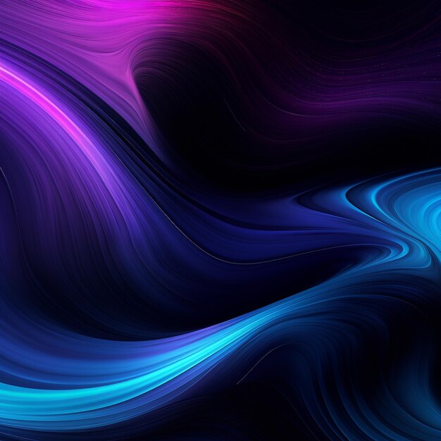 Vibrant Gradient Waves Abstract Background Collection