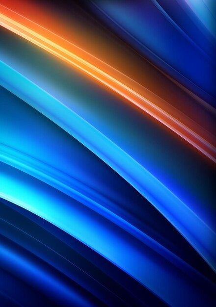 Vibrant Gradient Waves Abstract Background Collection