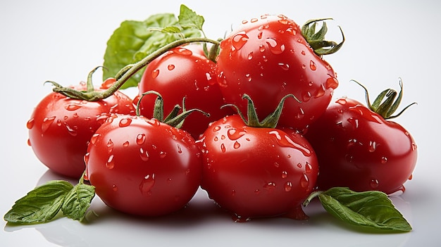 Vibrant Harvest Fresh Organic Pureed Tomatoes Isolated on White