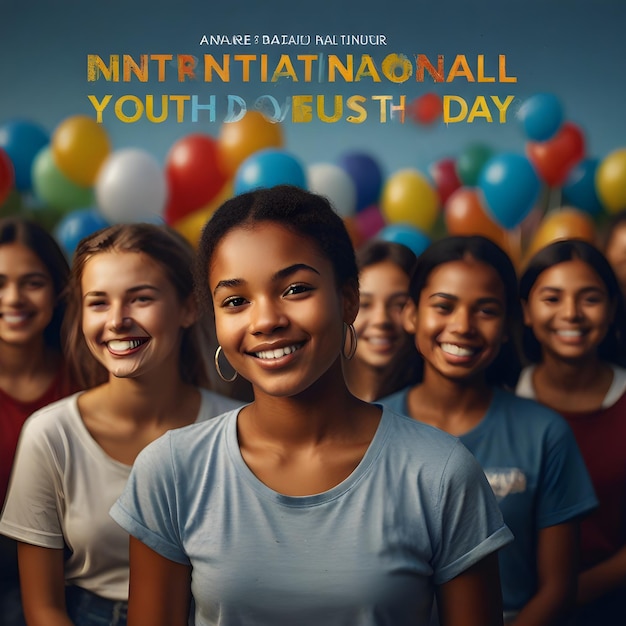 Vibrant International Youth Day Celebration Images